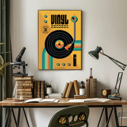 Vinyl Record Special Edition Music or Concert Poster PosterGoat