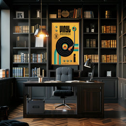 Vinyl Record Special Edition Music or Concert Poster PosterGoat