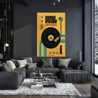 Vinyl Record Special Edition Music or Concert Poster PosterGoat