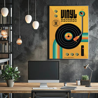 Vinyl Record Special Edition Music or Concert Poster PosterGoat