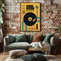 Vinyl Record Special Edition Music or Concert Poster PosterGoat