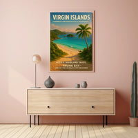 Virgin Islands Caribbean Paradise Poster PosterGoat