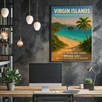 Virgin Islands Caribbean Paradise Poster PosterGoat