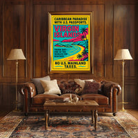Virgin Islands Caribbean Paradise Poster PosterGoat