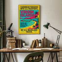 Virgin Islands Caribbean Paradise Poster PosterGoat