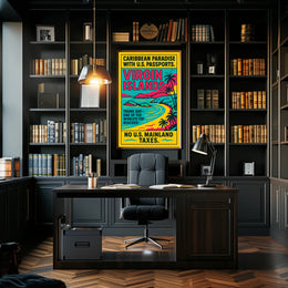 Virgin Islands Caribbean Paradise Poster PosterGoat