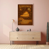 Virginia Birthplace of Presidents Poster PosterGoat
