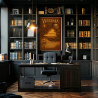 Virginia Birthplace of Presidents Poster PosterGoat