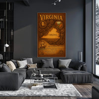 Virginia Birthplace of Presidents Poster PosterGoat