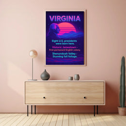 Virginia Birthplace of Presidents Poster PosterGoat