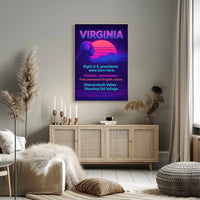 Virginia Birthplace of Presidents Poster PosterGoat