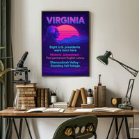 Virginia Birthplace of Presidents Poster PosterGoat