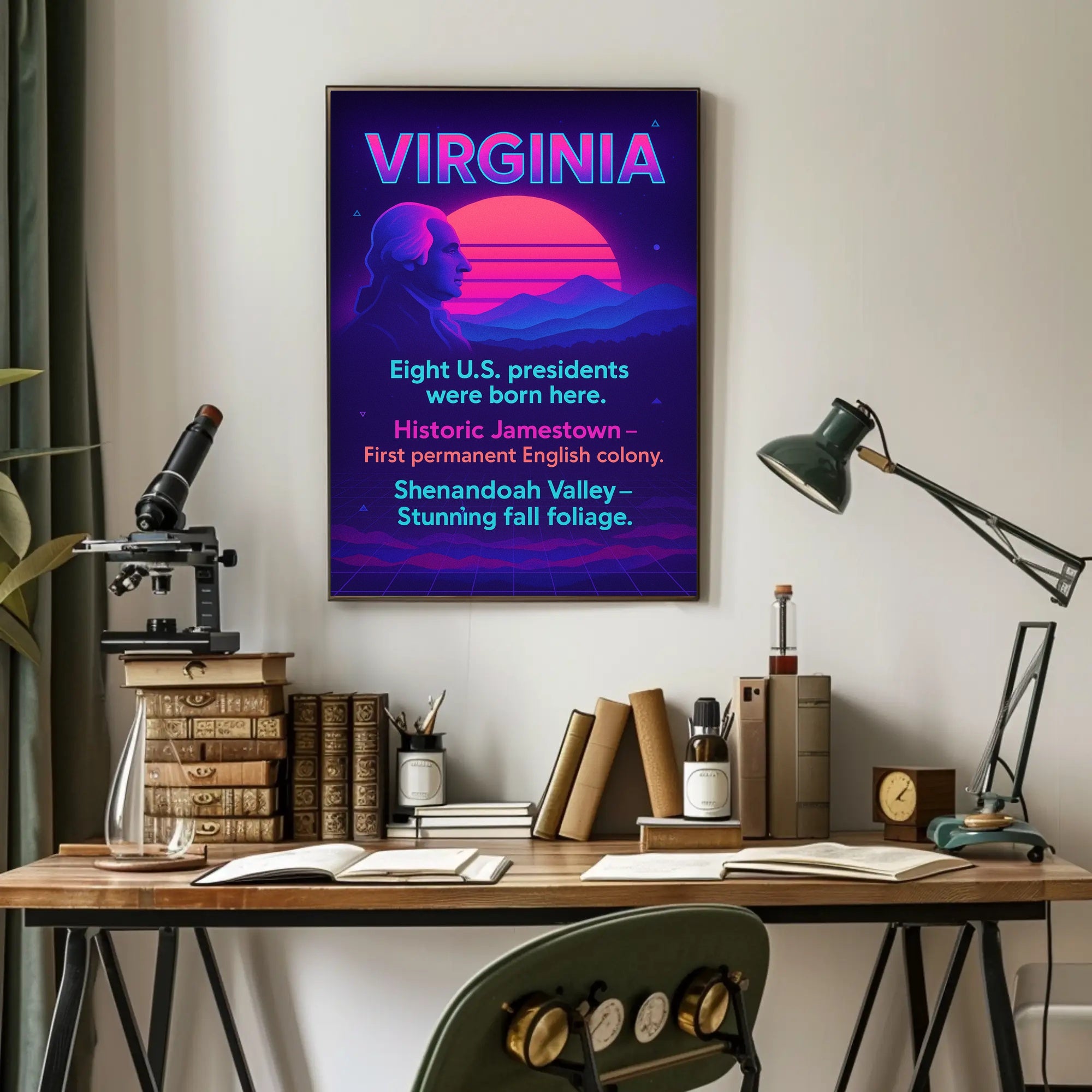 Virginia Birthplace of Presidents Poster PosterGoat