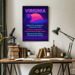 Virginia Birthplace of Presidents Poster PosterGoat