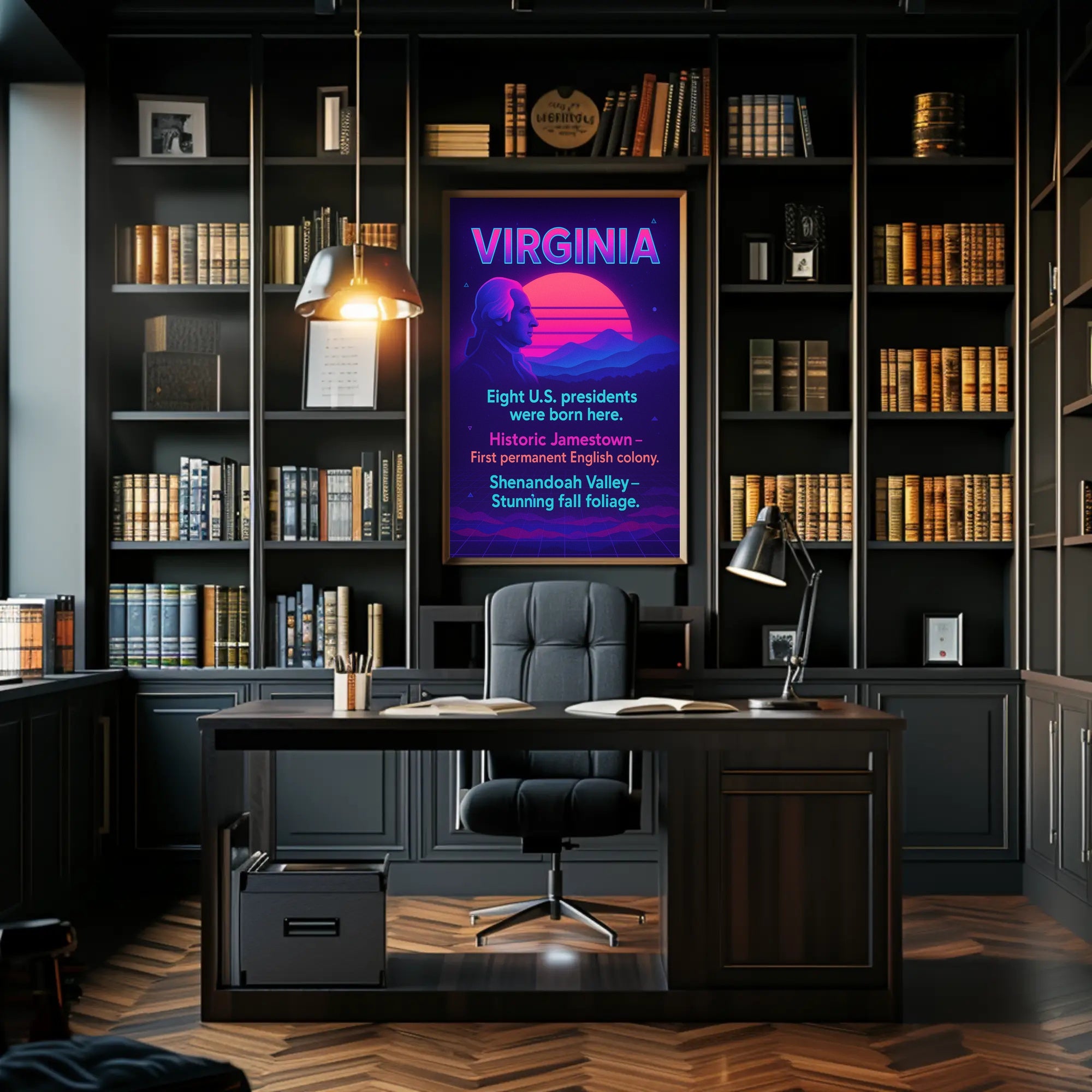 Virginia Birthplace of Presidents Poster PosterGoat