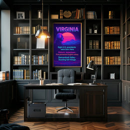 Virginia Birthplace of Presidents Poster PosterGoat