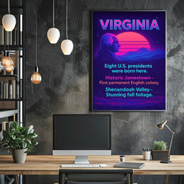 Virginia Birthplace of Presidents Poster PosterGoat