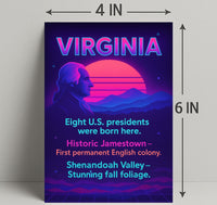 Virginia Birthplace of Presidents Poster PosterGoat