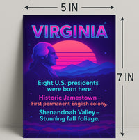 Virginia Birthplace of Presidents Poster PosterGoat