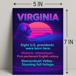 Virginia Birthplace of Presidents Poster PosterGoat