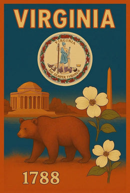 Virginia's Heritage and Beauty: Cultural or Heritage Poster PosterGoat