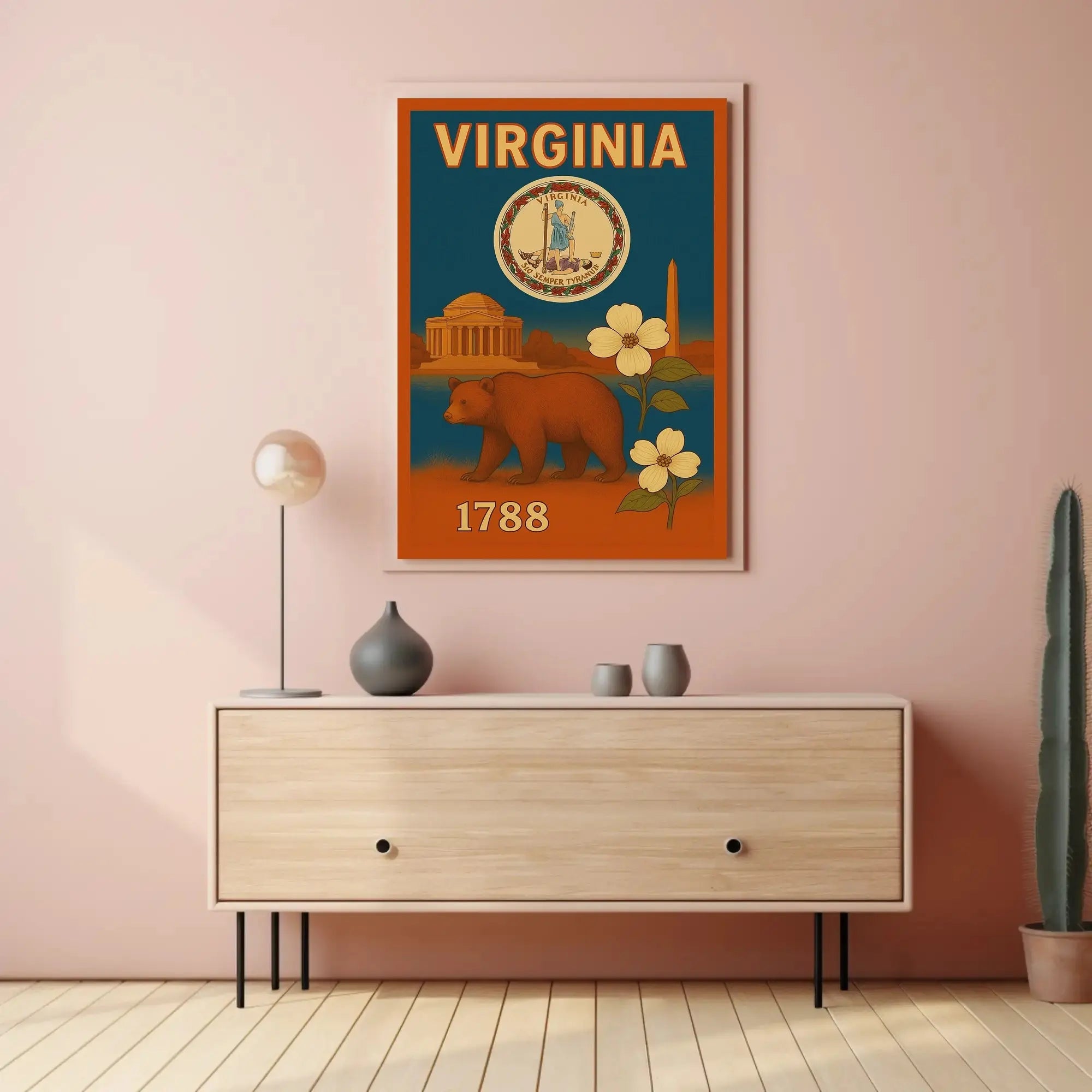 Virginia's Heritage and Beauty: Cultural or Heritage Poster PosterGoat