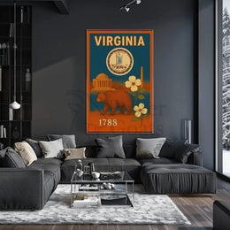 Virginia's Heritage and Beauty: Cultural or Heritage Poster PosterGoat