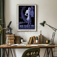 Visit Exotic PSO J318.5-22 Futuristic Sci-Fi Poster PosterGoat