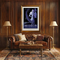 Visit Exotic PSO J318.5-22 Futuristic Sci-Fi Poster PosterGoat