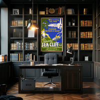 Visit Scenic Sea Cliff: Vintage Long Island Travel Poster PosterGoat