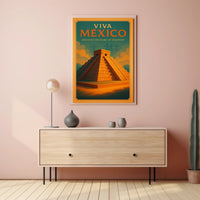 Viva México Discover the Heart of Tradition Poster PosterGoat