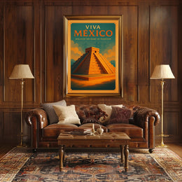Viva México Discover the Heart of Tradition Poster PosterGoat