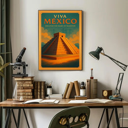 Viva México Discover the Heart of Tradition Poster PosterGoat