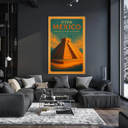 Viva México Discover the Heart of Tradition Poster PosterGoat