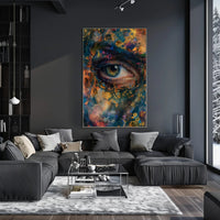 Vivid Eye Surrealism: Abstract or Artistic Poster PosterGoat