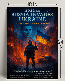 Volodymyr Zelenskyy The Resistance Of Poster PosterGoat