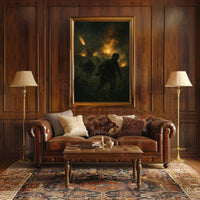 WWII Battlefield Art Poster for Historical Enthusiasts PosterGoat
