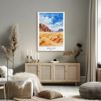 Wadi rum Travel Poster PosterGoat