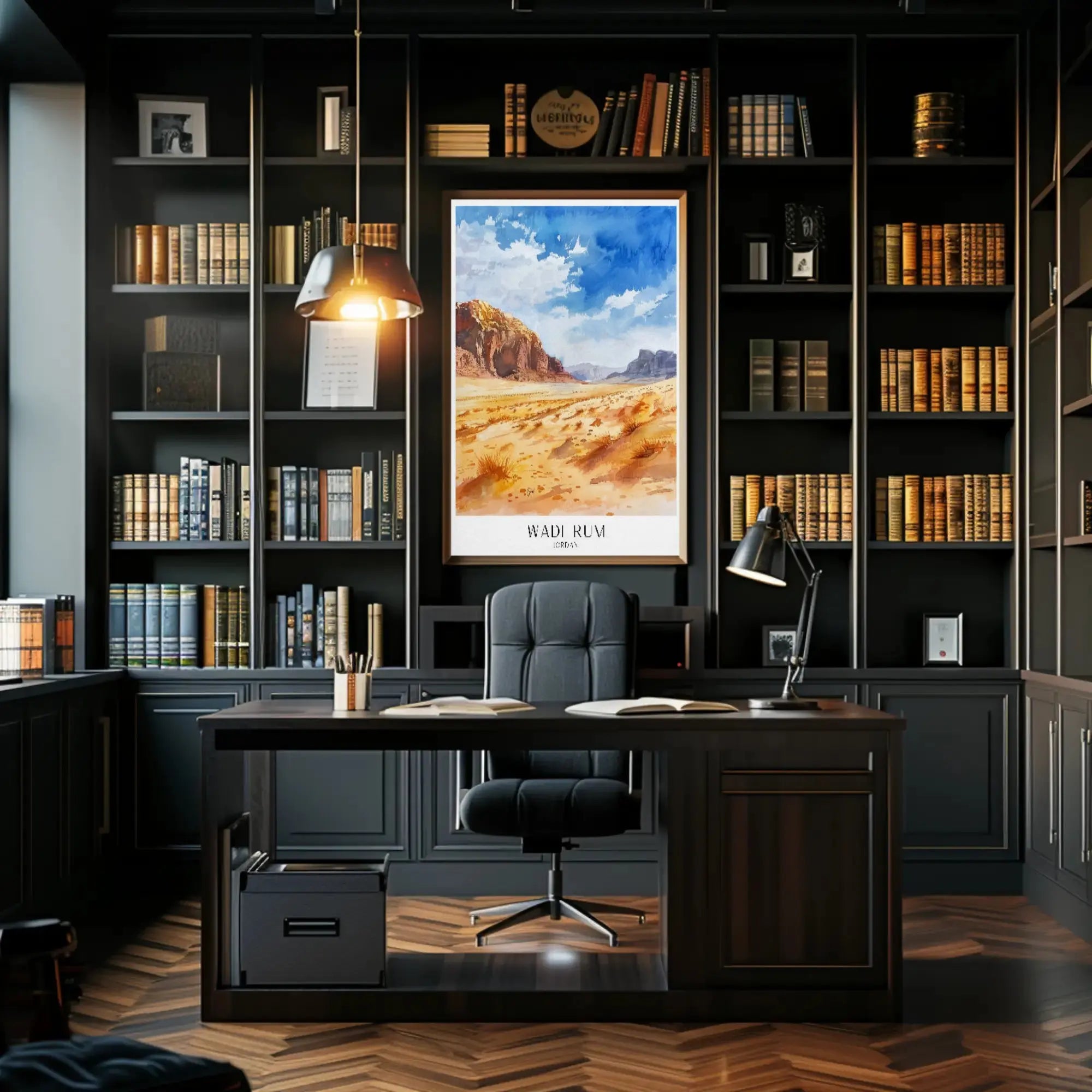 Wadi rum Travel Poster PosterGoat