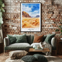 Wadi rum Travel Poster PosterGoat