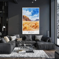 Wadi rum Travel Poster PosterGoat