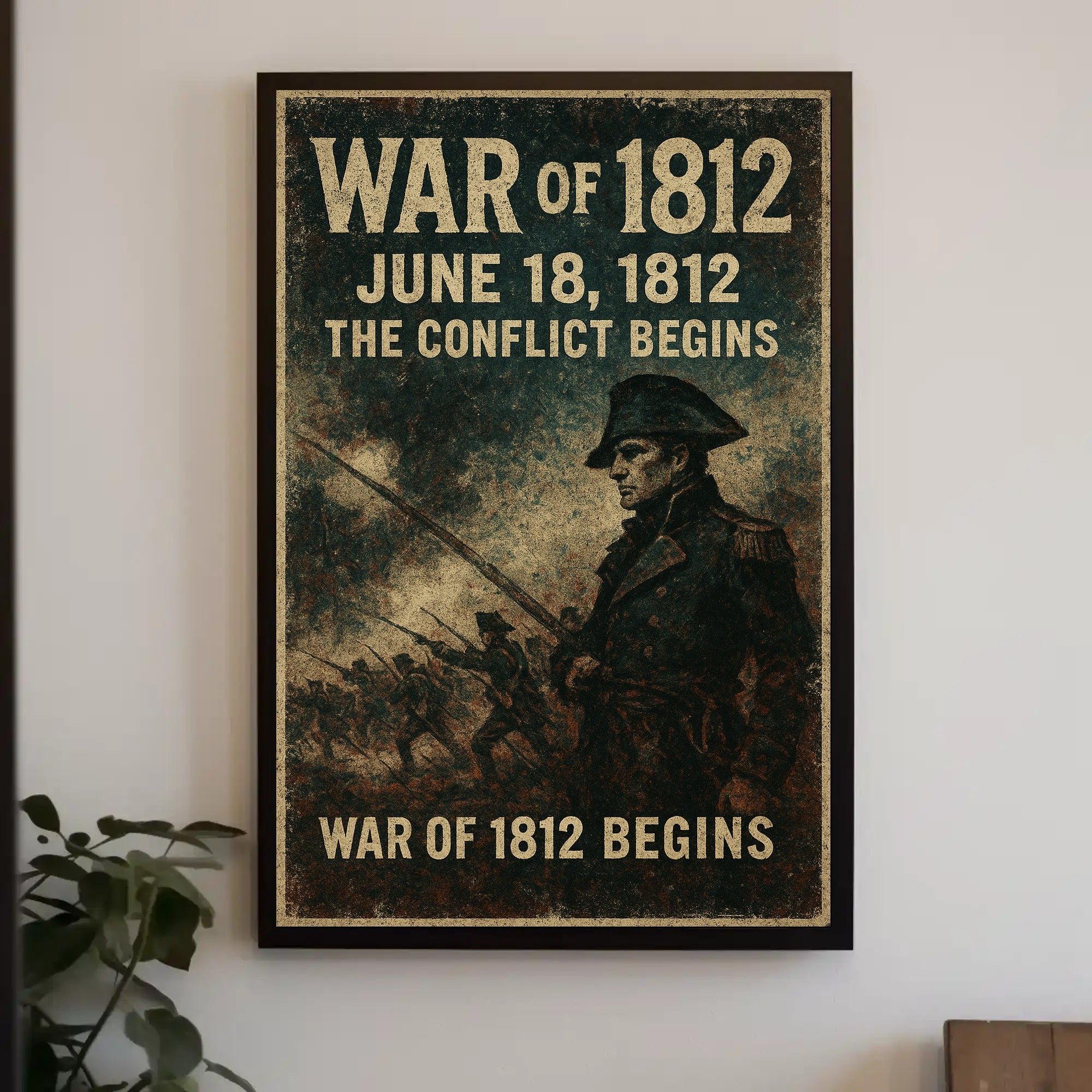War of 1812 The Conflict Begins Poster PosterGoat