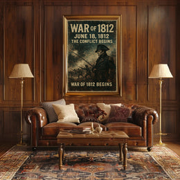 War of 1812 The Conflict Begins Poster PosterGoat