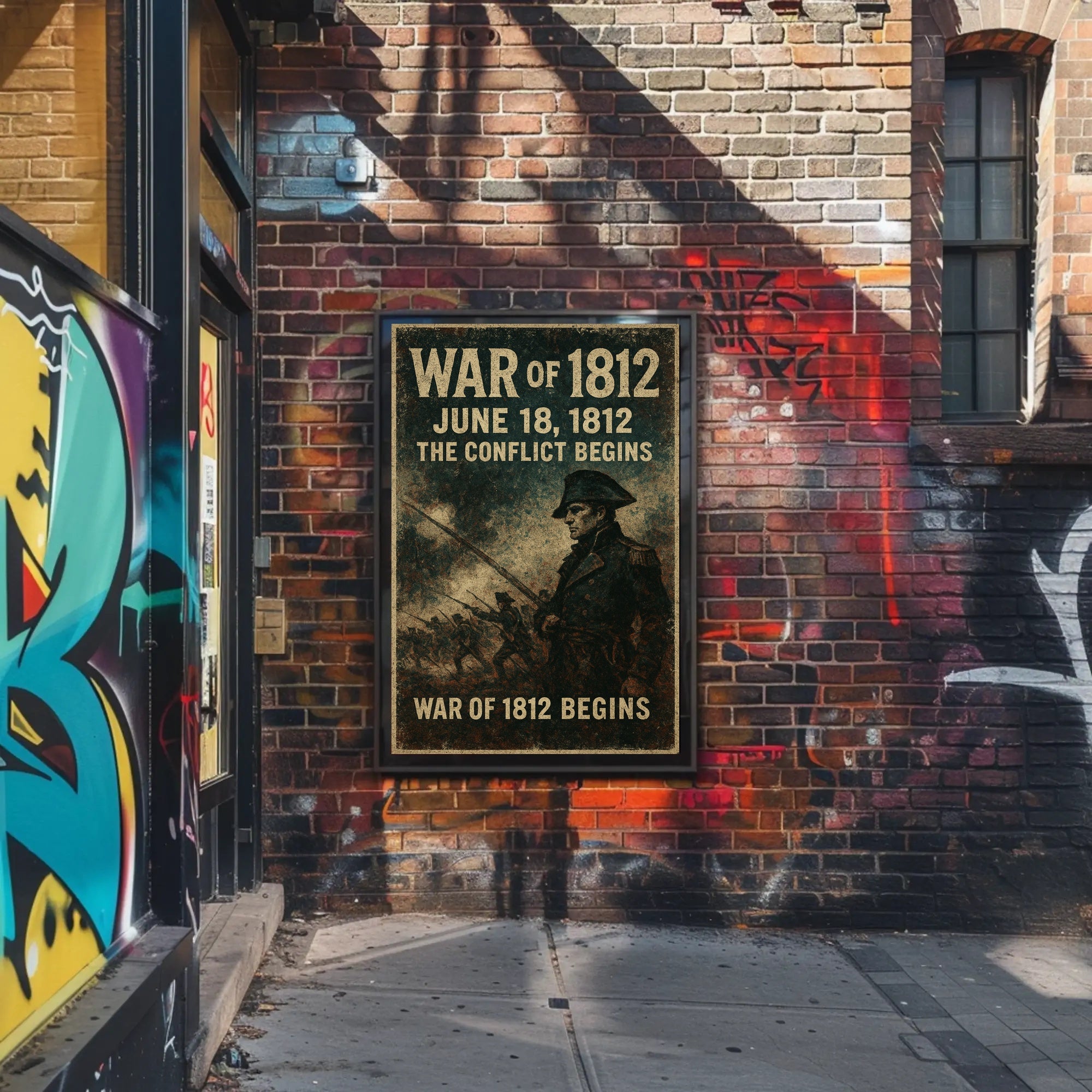 War of 1812 The Conflict Begins Poster PosterGoat