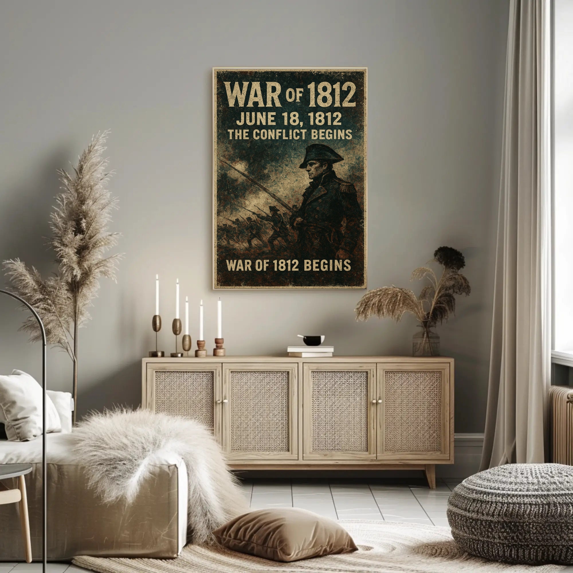 War of 1812 The Conflict Begins Poster PosterGoat