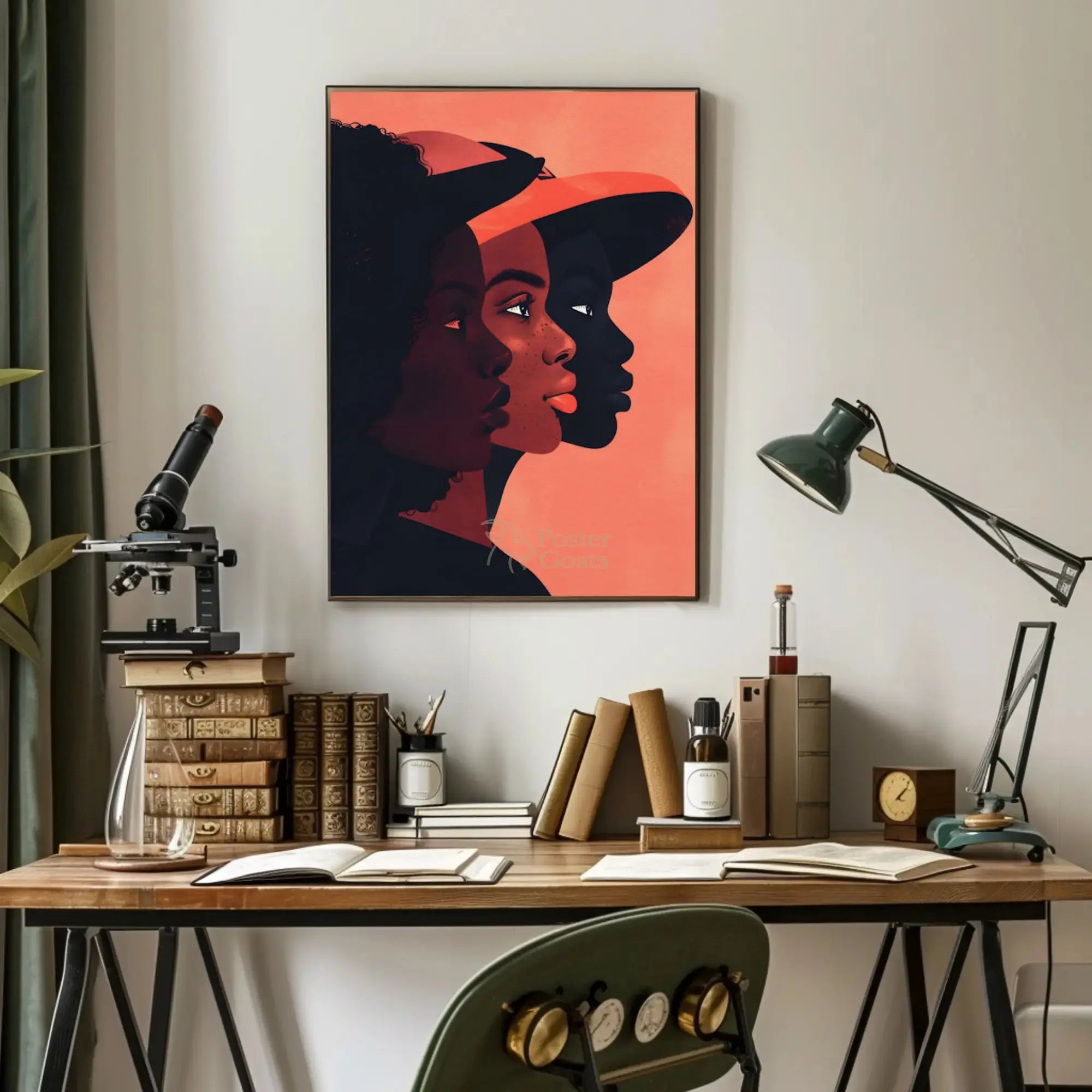 Warriors of African Heritage Cultural Art Poster PosterGoat