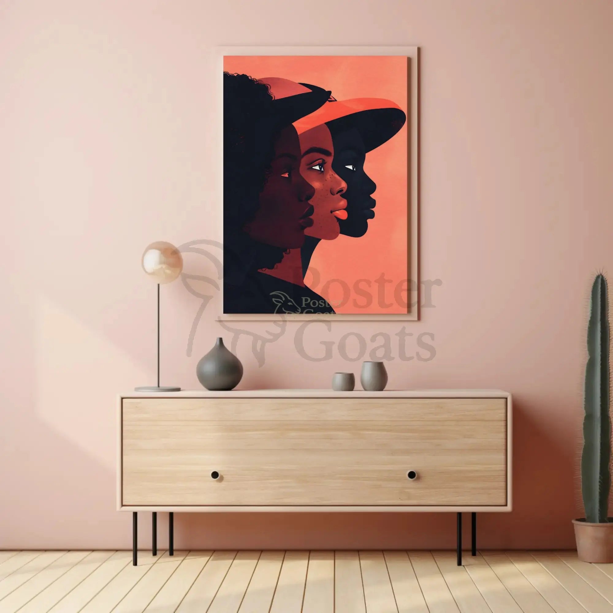 Warriors of African Heritage Cultural Art Poster PosterGoat