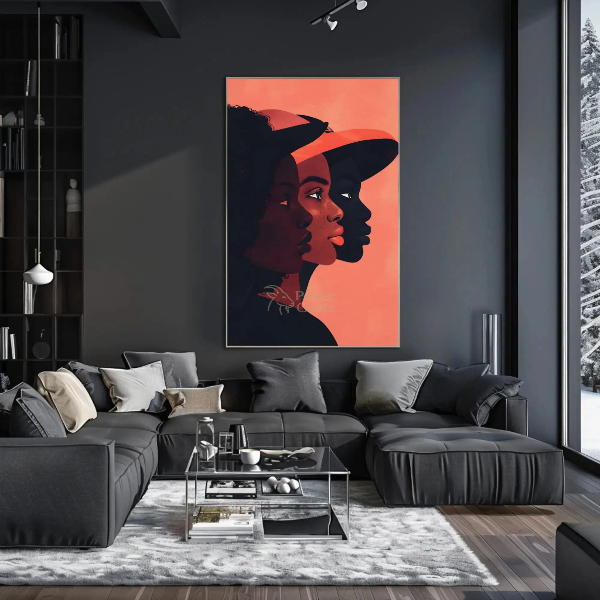 Warriors of African Heritage Cultural Art Poster PosterGoat
