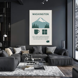 Washington Named After a U.S. President Poster PosterGoat