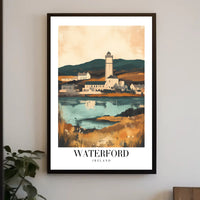 Waterford Scenic View Impressionism Travel Poster PosterGoat